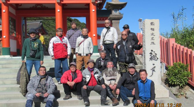 R８年初詣ツーリング